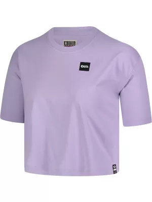 Ženski skraćeni top NORDBLANC CROPTOP NBSLT7819 LJUBIČASTA
