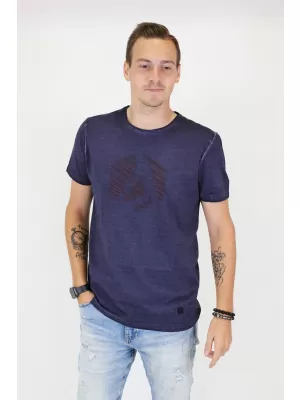 Muška majica kratkih rukava ALTISPORT BARCLAY TAMNO PLAVA