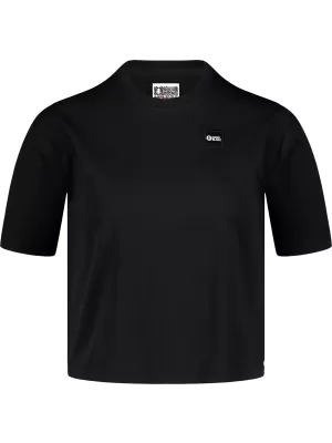 Ženski skraćeni top NORDBLANC CROPTOP NBSLT7819 CRNA