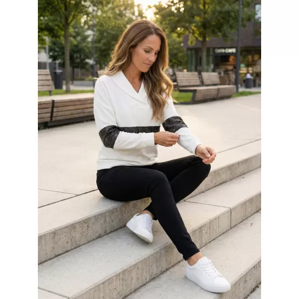  Ženski sweatshirt KIXMI RANDY BIJELA 