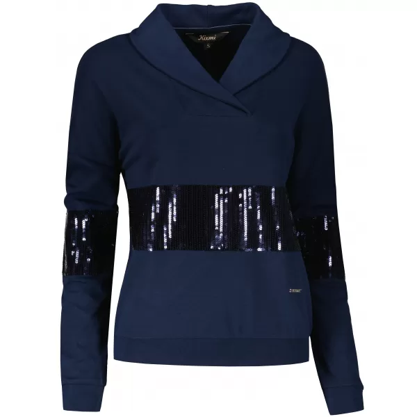  Ženski sweatshirt KIXMI RANDY TAMNO PLAVA 