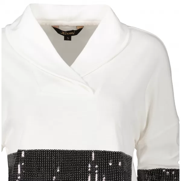 Ženski sweatshirt KIXMI RANDY BIJELA 