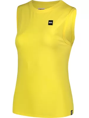 Ženska majica bez rukava NORDBLANC TANKTOP NBSLT7820 JANTAR
