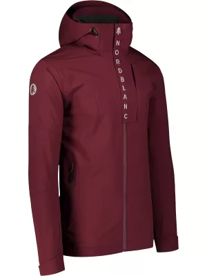 Muška jakna NORDBLANC COMPASS NBSJM7890 TAMNOCRVENA