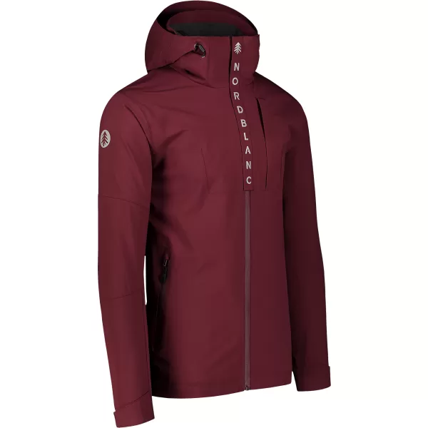  Muška jakna NORDBLANC COMPASS NBSJM7890 TAMNOCRVENA 
