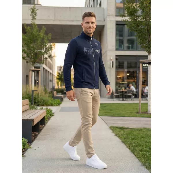  Muški sweatshirt ALTISPORT BLAKE TAMNO PLAVA 
