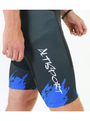 Muške vrhunske biciklističke hlače ALTISPORT SWE/ALM01S13 PLAVA