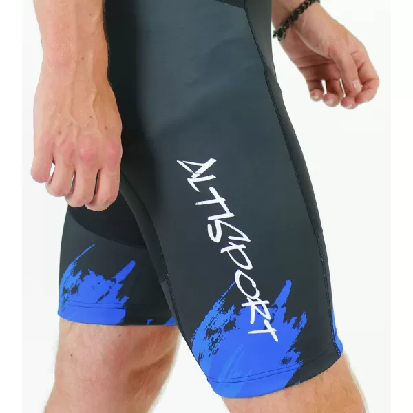  Muške vrhunske biciklističke hlače ALTISPORT SWE/ALM01S13 PLAVA 