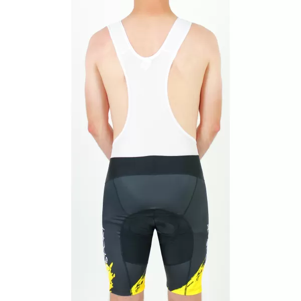  Muške vrhunske biciklističke hlače ALTISPORT SWE/ALM01S13 ŽUTA BOJA 