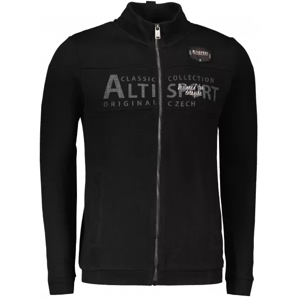  Muški sweatshirt ALTISPORT BLAKE CRNO 