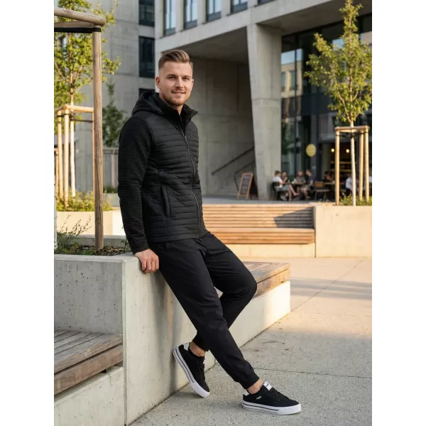  Muška softshell jakna KIXMI RAFAEL CRNO 
