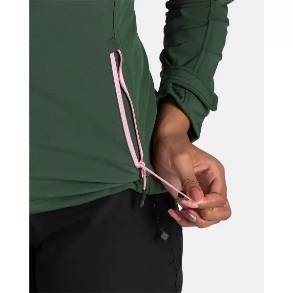  Ženska softshell jakna KILPI RAVIA-W TL0109KI TAMNO ZELENA 