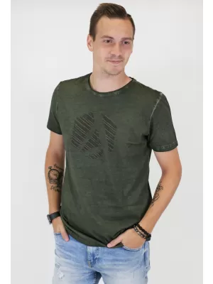 Muška majica kratkih rukava ALTISPORT BARCLAY KAKI