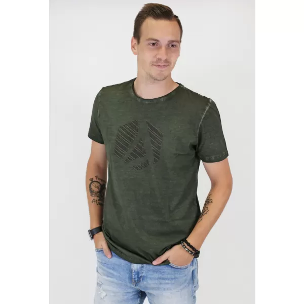  Muška majica kratkih rukava ALTISPORT BARCLAY KAKI 