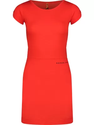 Haljina NORDBLANC WAISTLINE NBSLD7805 NARANČASTA TINTA