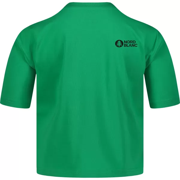  Ženski skraćeni top NORDBLANC CROPTOP NBSLT7819 ZELENA 