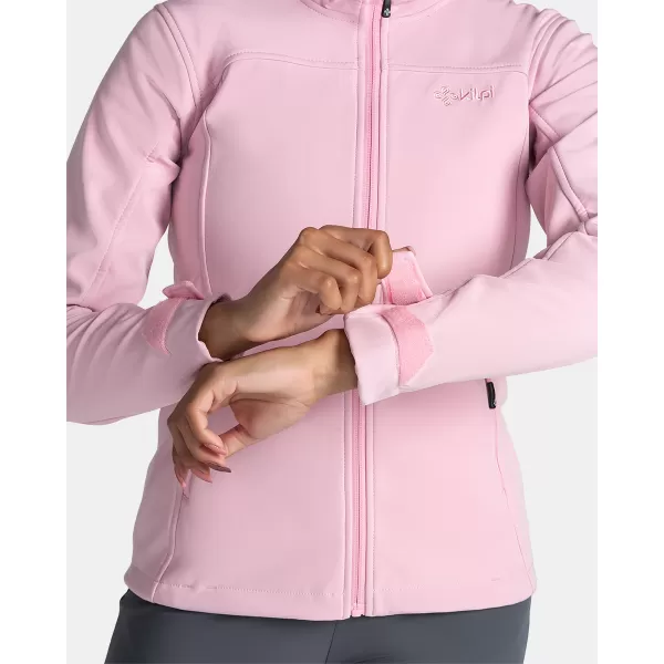  Ženska softshell jakna KILPI RAVIA-W TL0109KI SVIJETLORUŽIČASTA 