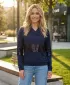 Ženski sweatshirt KIXMI RANDY TAMNO PLAVA