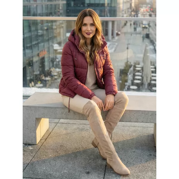  Ženska jakna KIXMI REINA TAMNOCRVENA 