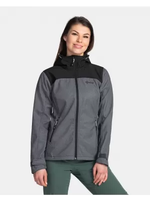 Ženska softshell jakna KILPI RAVIA-W TL0109KI TAMNOSIVA