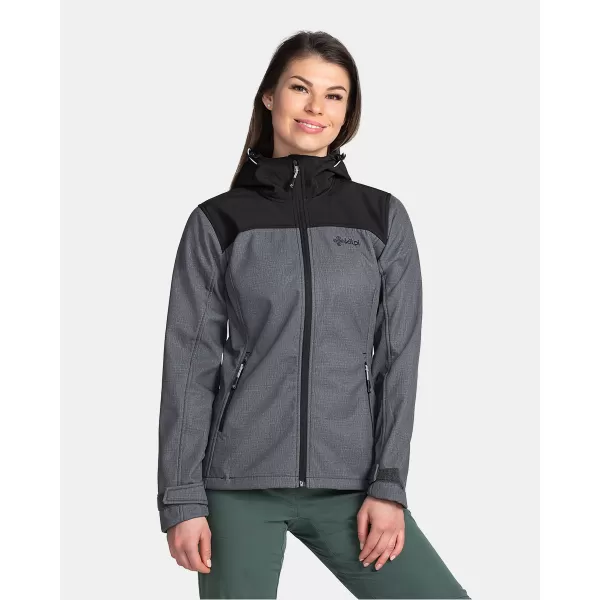  Ženska softshell jakna KILPI RAVIA-W TL0109KI TAMNOSIVA 