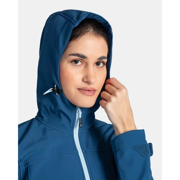  Ženska softshell jakna KILPI RAVIA-W TL0109KI TAMNOPLAVA 