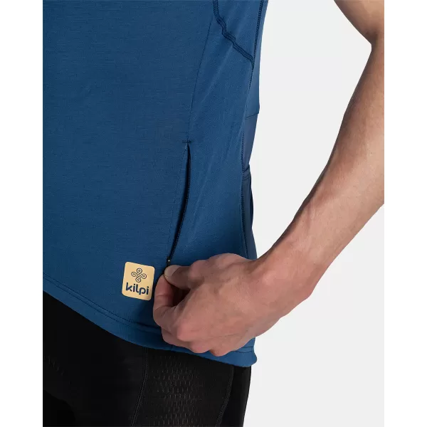  Muški biciklistički dres KILPI PETRANA-M TM0354KI TAMNOPLAVA 