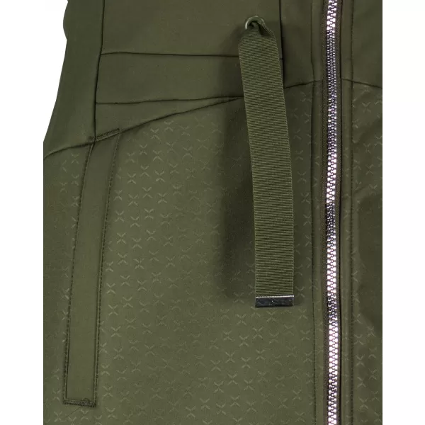  Ženski softshell kaput KIXMI RHODIE VOJNOG 