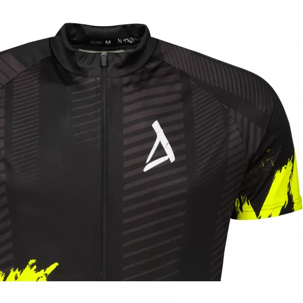  Muški vrhunski biciklistički dres ALTISPORT SWE/ALM01S11 NEON ŽUTA 