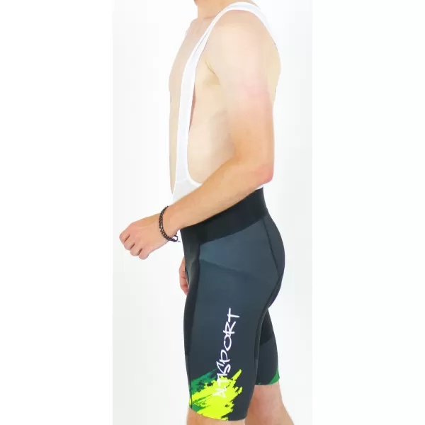  Muške vrhunske biciklističke hlače ALTISPORT SWE/ALM01S13 ZELENA 