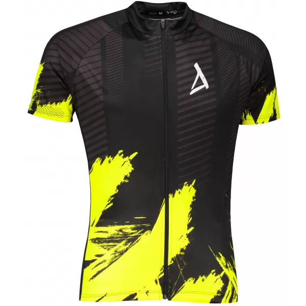  Muški vrhunski biciklistički dres ALTISPORT SWE/ALM01S11 NEON ŽUTA 