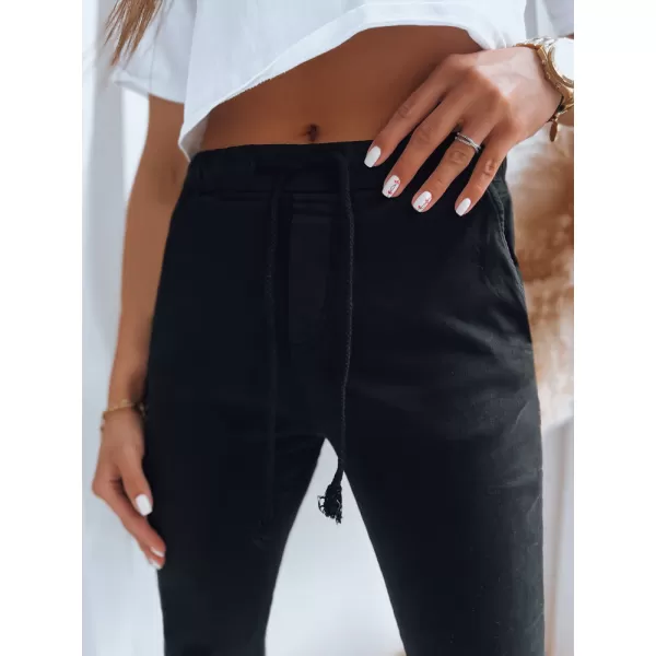  Ladijske hlače DSTREET VICKY UY1551 CRNI 