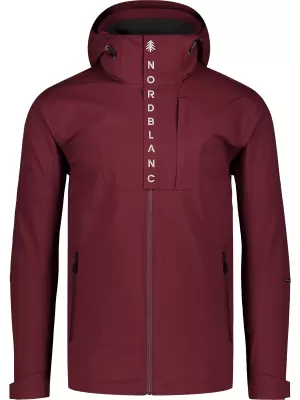 Muška jakna NORDBLANC COMPASS NBSJM7890 TAMNOCRVENA