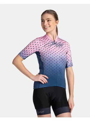 Ženski biciklistički dres KILPI RITAEL-W TL0352KI SVIJETLORUŽIČASTA