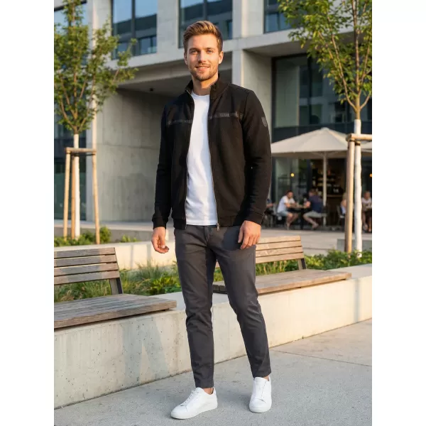  Muški sweatshirt KIXMI REUBEN CRNO 