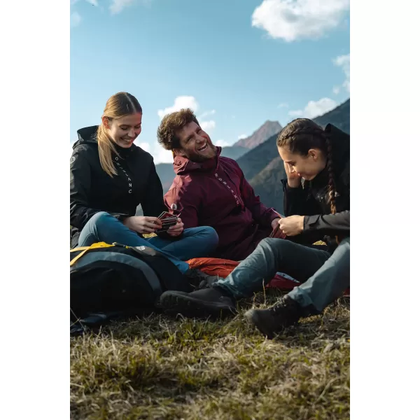  Muška jakna NORDBLANC COMPASS NBSJM7890 TAMNOCRVENA 