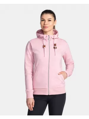 Ženski sweatshirt KILPI TARALI-W TL0212KI SVIJETLORUŽIČASTA