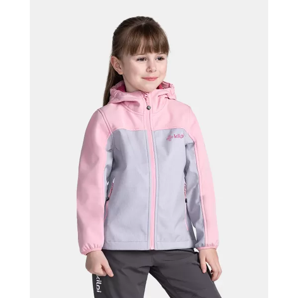  Softshell jakna za djevojčice KILPI RAVIA-J TJ0517KI SVIJETLORUŽIČASTA 
