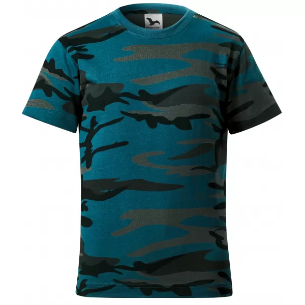  Dječja majica MALFINI CAMOUFLAGE 149 KAMUFLAŽA/BENZIN 