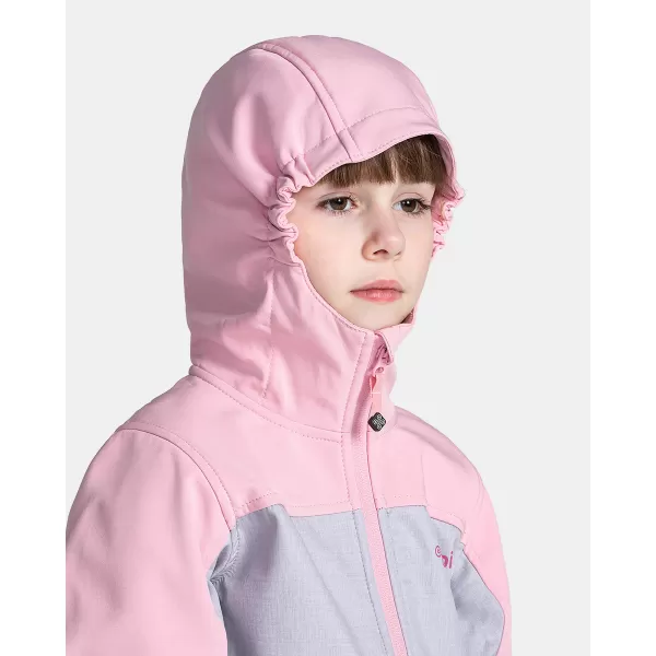  Softshell jakna za djevojčice KILPI RAVIA-J TJ0517KI SVIJETLORUŽIČASTA 