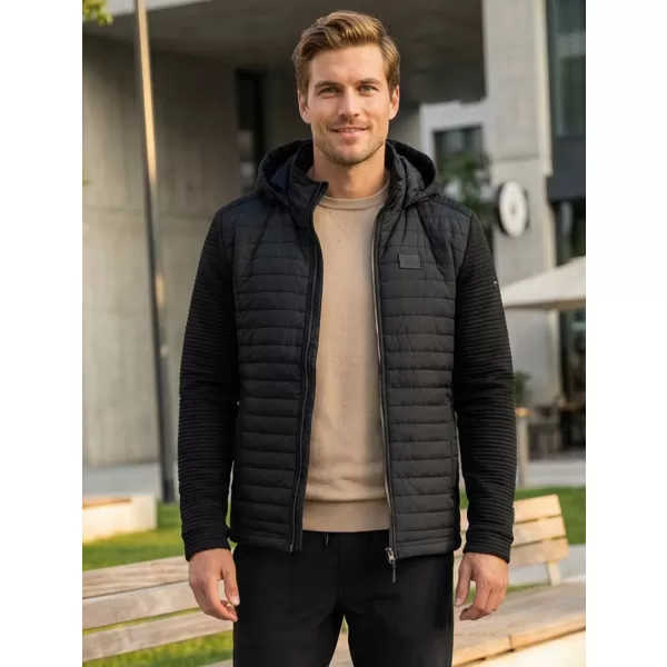  Muška softshell jakna KIXMI RAFAEL CRNO 