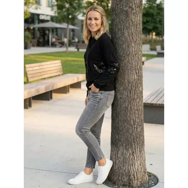  Ženski sweatshirt KIXMI RANDY CRNO 