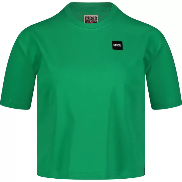  Ženski skraćeni top NORDBLANC CROPTOP NBSLT7819 ZELENA 
