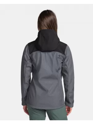 Ženska softshell jakna KILPI RAVIA-W TL0109KI TAMNOSIVA