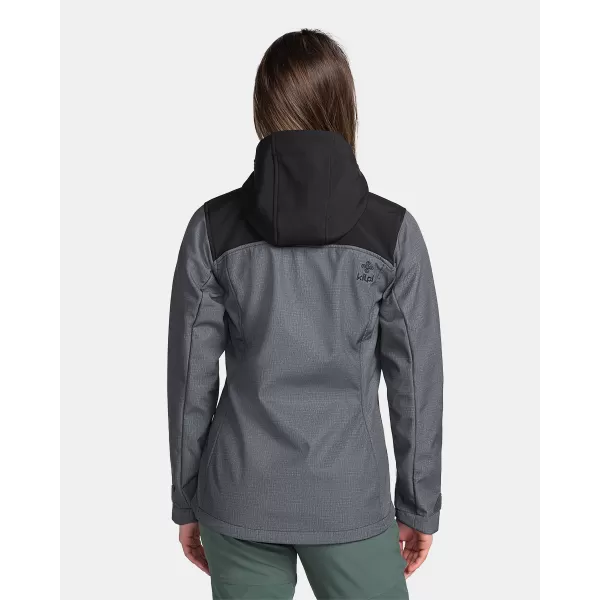  Ženska softshell jakna KILPI RAVIA-W TL0109KI TAMNOSIVA 