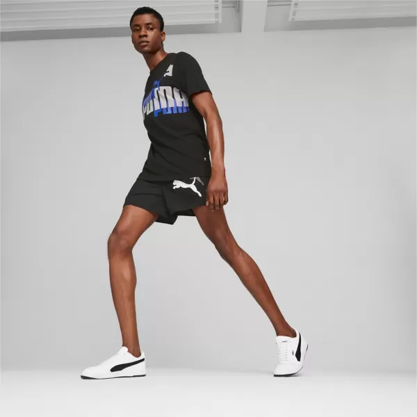  Muške kratke hlače PUMA ESS+ LOGO POWER CAT WOVEN SHORTS 5 673382-01 CRNA 