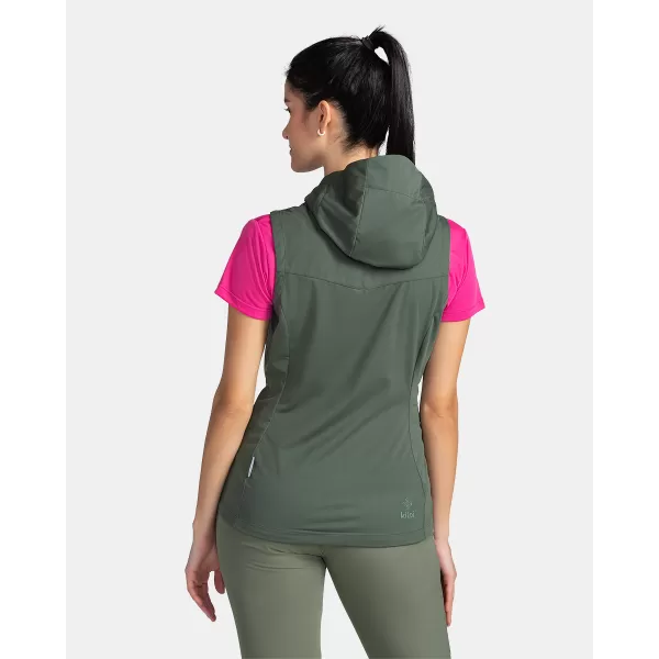  Ženski softshell prsluk KILPI MONILEA-W TL0111KI TAMNO ZELENA 