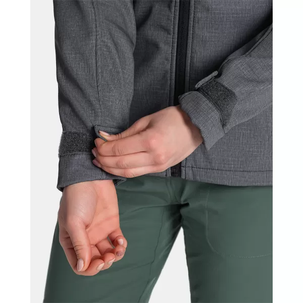  Ženska softshell jakna KILPI RAVIA-W TL0109KI TAMNOSIVA 