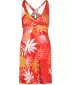 Haljina NORDBLANC V-NECK NBSLD7804 NARANČASTA TINTA