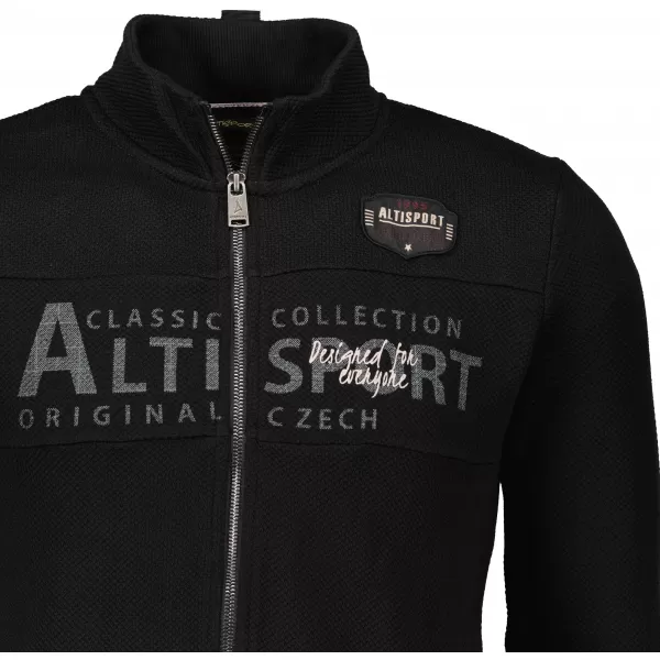  Muški sweatshirt ALTISPORT BLAKE CRNO 